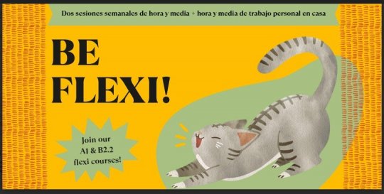 ¡Apúntate a nuestro curso FLEXI de inglés – Aprende a tu ritmo!